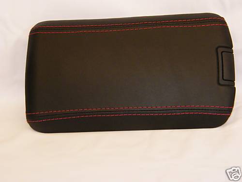 FITS MAZDA RX8 ARMREST BLACK LID COVER LEATHER ONLY NEW CUSTOM NEW MADE IN UK
