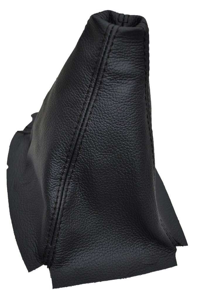FITS FORD SIERRA MK2 1987-1993 GEAR GAITER 100% LEATHER BLACK STITCH CUSTOM NEW