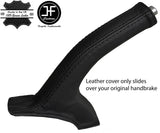 BLACK STITCHING LEATHER HANDBRAKE GAITER FITS HYUNDAI I30 2007-2011 CUSTOM NEW