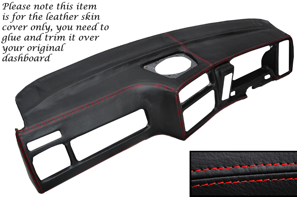 RED STITCH DASH DASHBOARD COVER FITS FORD SIERRA MK1 RS COSWORTH SAPPHIRE 4x4