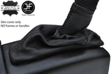 BLACK STITCHING REAL LEATHER HANDBRAKE GAITER FITS FIAT BARCHETTA 1995-2005