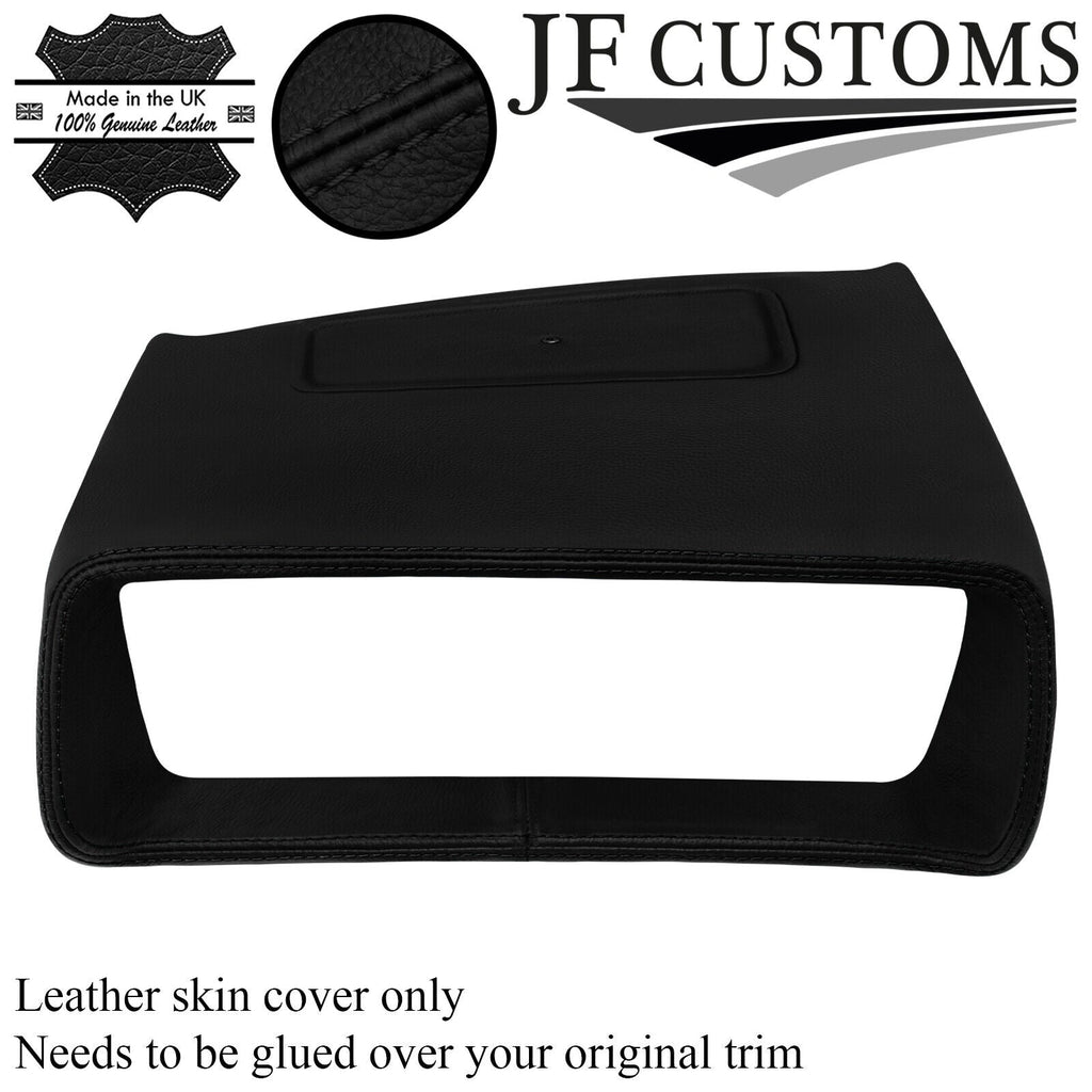 BLACK STITCH LEATHER SPEEDO SURROUND COVER FOR PEUGEOT 205 GTI PHASE 1 84-90