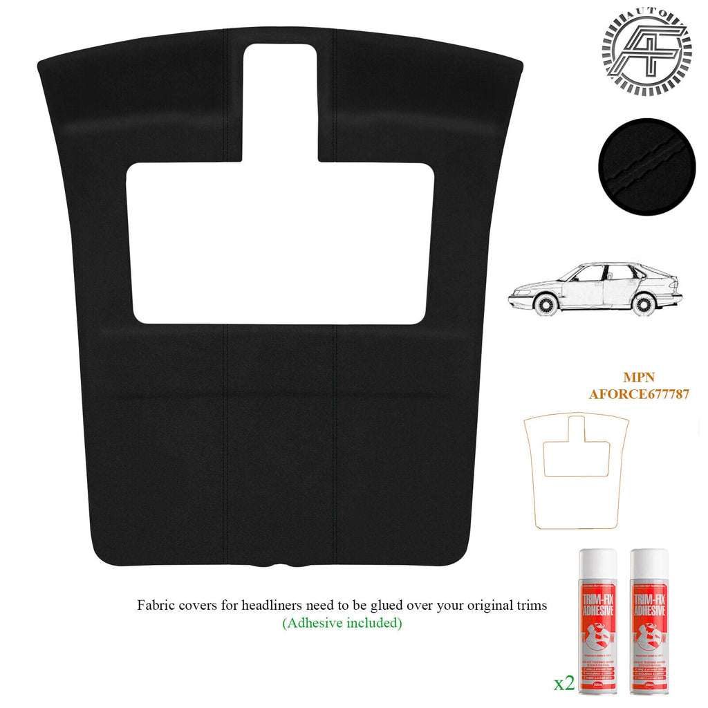 LUXE SUEDE HEADLINER WITH SUNROOF COVER FITS VW CORRADO 1988-1995 CUSTOM NEW