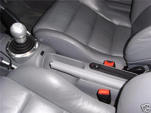 FITS AUDI TT 98-06 GREY LEATHER HANDBRAKE GAITER  NEW CUSTOM NEW MADE IN UK