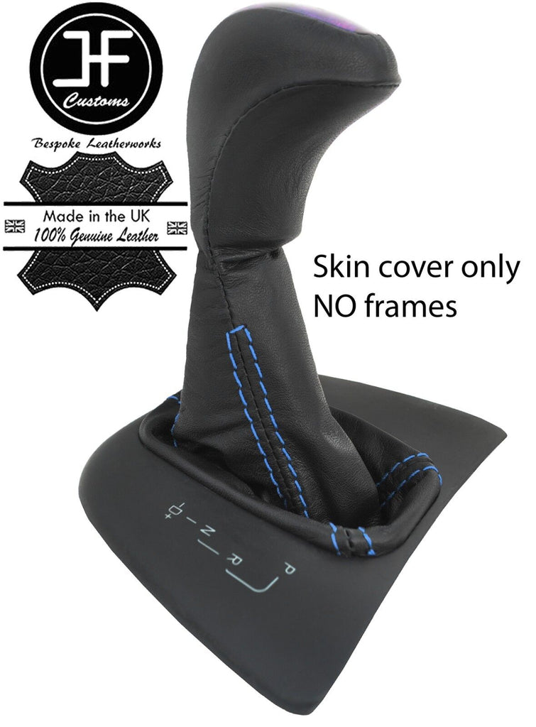 BLUE STITCH AUTOMATIC GEAR KNOB GAITER COVER FOR MERCEDES VITO VIANO 08-13