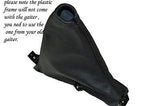 black stitching FITS CHEVROLET LACETTI 05-12 LEATHER HANDBRAKE GAITER BOOT