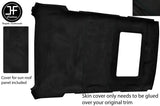 BLACK STITCH ROOF HEADLINING LINER LUXE SUEDE COVER FITS RANGE ROVER P38 94-02