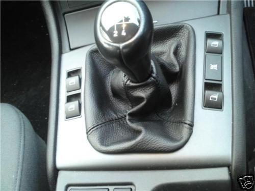FITS BMW E46 GENUINE LEATHER GEAR SHIFT BOOT GAITER 99-05 CUSTOM NEW MADE IN UK