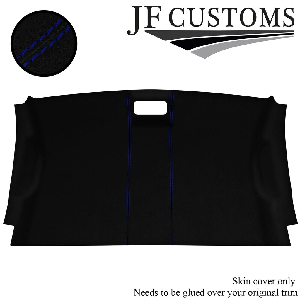 BLUE STITCH SUEDE FRONT ROOF HEADLINER FOR FORD TRANSIT CONNECT 02-13 CUSTOM NEW