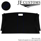 BLUE STITCH SUEDE FRONT ROOF HEADLINER FOR FORD TRANSIT CONNECT 02-13 CUSTOM NEW