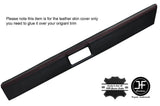 RED STITCHING 2X TOP REAR DOOR CAPPINGS LEATHER COVERS FITS BMW 5 SERIES E28