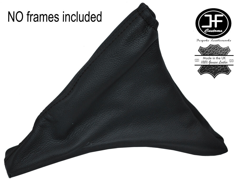 BLACK STITCHING LEATHER HANDBRAKE GAITER FITS VAUXHALL OPEL ZAFIRA C 12-16