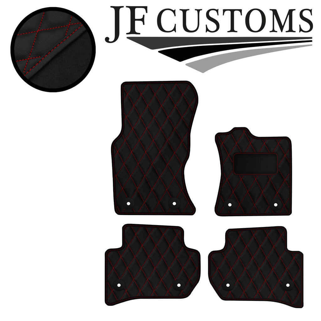 D RED DIAMOND VINYL 4X TAILORED FLOOR CARPET FOR RANGE ROVER VELAR 17-21 JF1