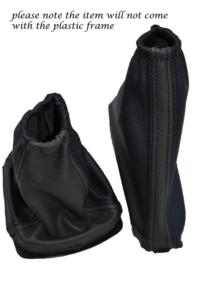 BLACK STITCH FITS FORD FIESTA MK4 MK5 GEAR & HANDBRAKE GAITER  1996-2002