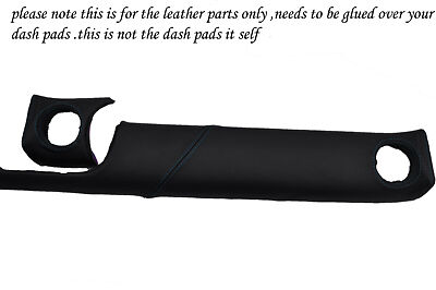 blue stitching FITS MAZDA MX5 MK1 MIATA 89-97 DASH PAD DASHBOARD LEATHER COVER