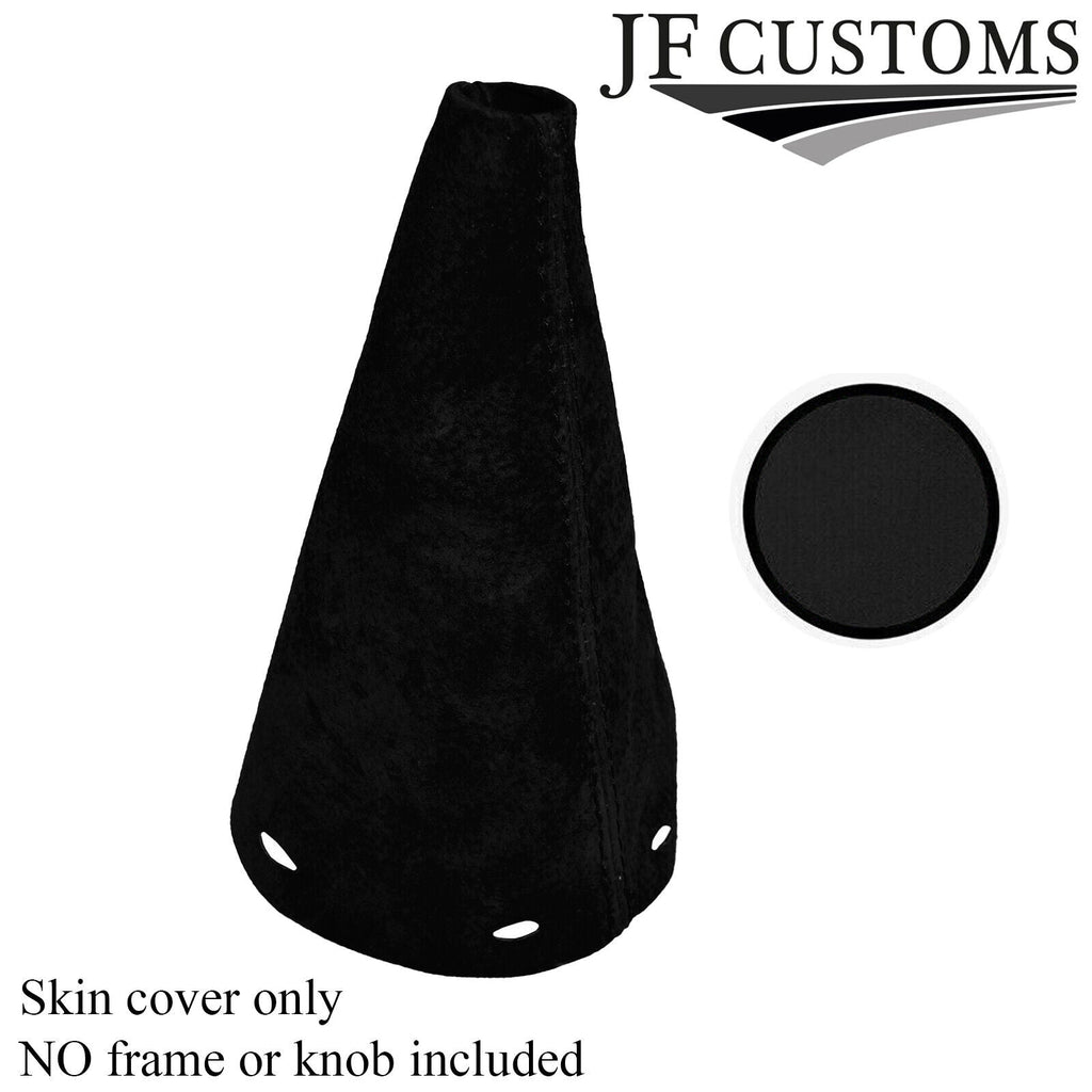 BLACK SUEDE FITS BMW MINI R50 R53 GEAR COVER GAITER 2001-2006 CUSTOM NEW