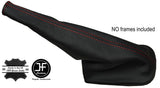RED STITCH LEATHER HANDBRAKE GAITER FITS AUDI 100 200 C3 TYPE 44 1983-1991
