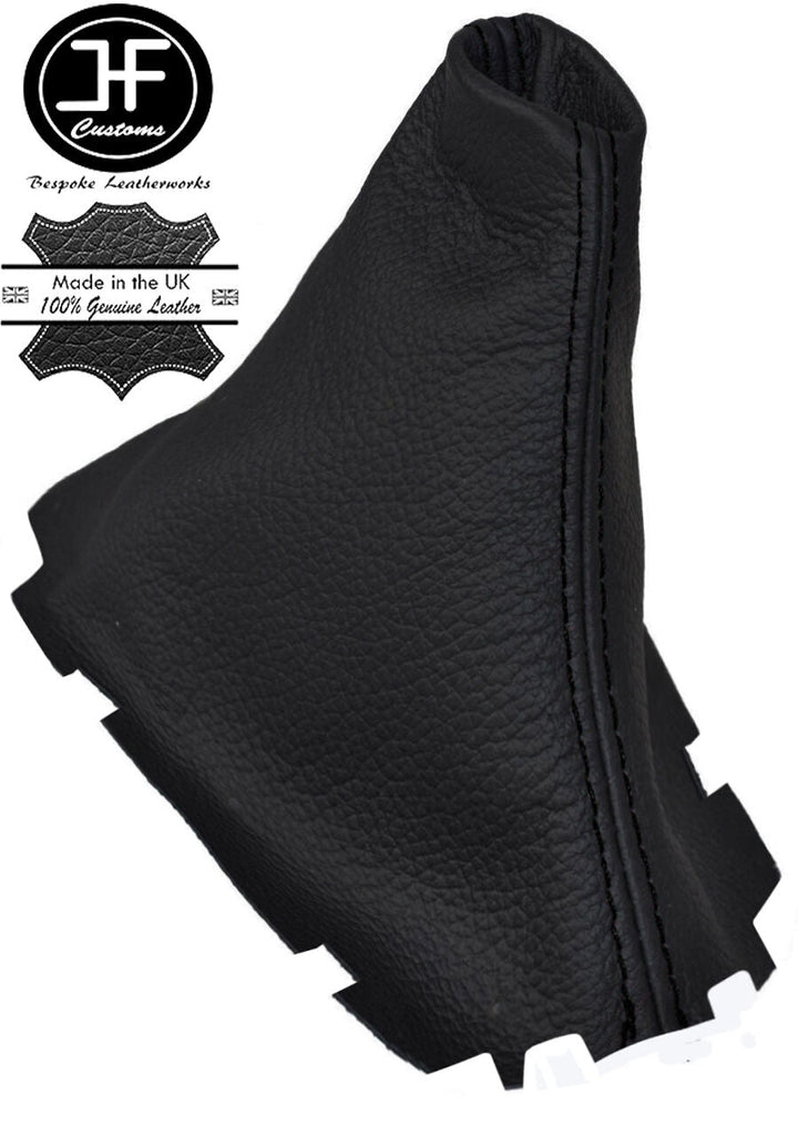 BLACK STITCH AUTO AUTOMATIC LEATHER GEAR GAITER FITS CADILLAC CTS V 2004-2007