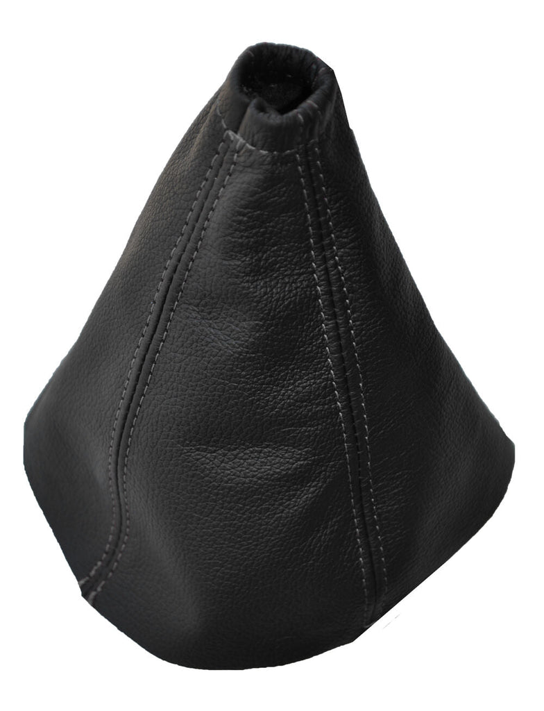 GREY STITCH FITS FORD S-MAX MPV GEAR GAITER 2006-2010 REAL LEATHER CUSTOM NEW