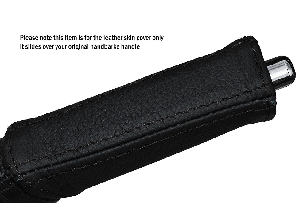 BLACK STITCH HANDBRAKE HANDLE SKIN COVER FITS LEXUS IS200 IS220 IS250 06-12