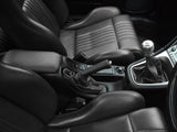 FITS ALFA ROMEO GTV SPIDER GEAR HANDBRAKE GAITER BLACK DOUBLE STITCH CUSTOM NEW