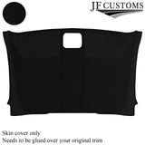 BLACK STITCH SUEDE FRONT ROOF HEADLINER FOR FORD TRANSIT COURIER 16-20