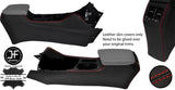 RED STITCH CENTRE CONSOLE TUNNEL TRIM LEATHER COVERS FITS KIA NIRO 2016-2019