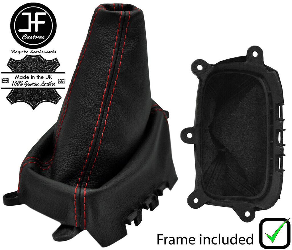 RED STITCH LEATHER AUTOMATIC HI LOW GEAR+FRAME FOR MITSUBISHI L200 06-09