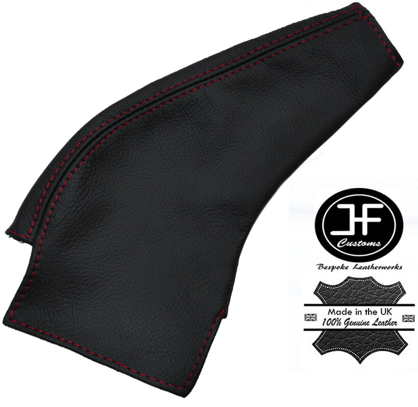 RED STITCHING FITS MAZDA MX5 MK1 MK2 89-05 CUSTOM HANDBRAKE GAITER LEATHER