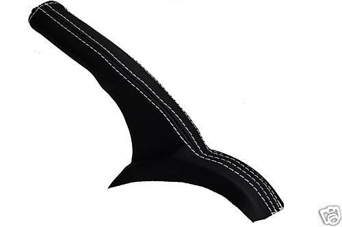 FITS MITSUBISHI LANCER EVO 7 8 9 HANDBRAKE GAITER WHITE ST CUSTOM NEW MADE IN UK