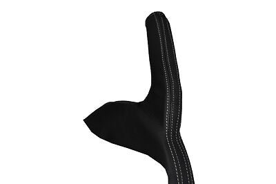 grey stitch FITS NISSAN QASHQAI 07-10 LEATHER HANDBRAKE GAITER CUSTOM NEW