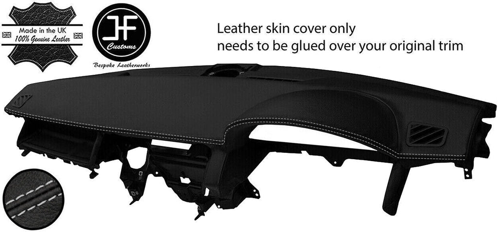 GREY STITCH TOP DASHBOARD LEATHER COVER FOR LAND ROVER DISCOVERY 3 LR3 04-09