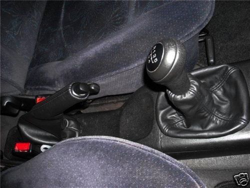 FITS SEAT IBIZA CORDOBA GEAR GAITER BLACK LEATHER 93-08 NEW CUSTOM NEW