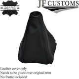 BLACK STITCH LEATHER GEAR STICK GAITER FITS FORD GRAND C MAX C-MAX 2010-2016