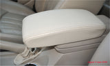 FITS JAGUAR X-TYPE ARMREST COVER REAL LEATHER BEIGE NEW 01-09 CUSTOM NEW