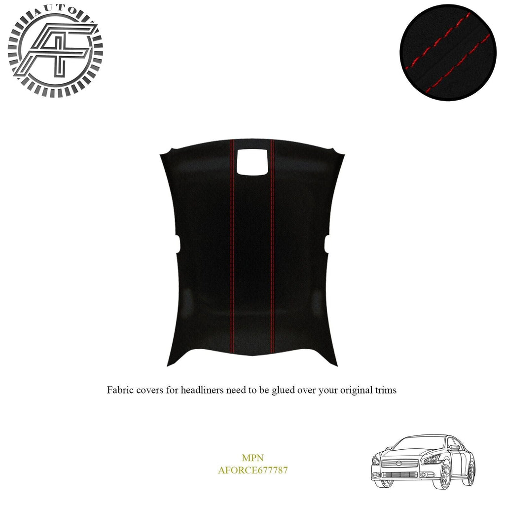 LUXE SUEDE HEADLINER COVER FOR NISSAN MAXIMA MK7 4-DOOR SEDAN 2009-2014