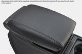 black stitch FITS VOLVO V70 XC70 00-07 LEATHER ARMREST COVER ONLY CUSTOM NEW
