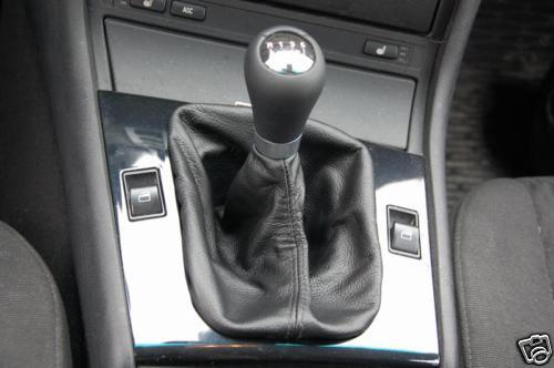 FITS BMW E30 E34 E36 E46 Z3 REAL LEATHER GEAR GAITER NEW CUSTOM NEW MADE IN UK