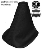 BLACK REAL LEATHER MANUAL GEAR GAITER FITS CITROEN C4 2011-2014 CUSTOM NEW