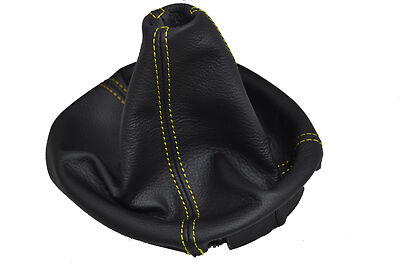 FITS Holden VE SS HSV GTS Clubsport Gear Boot yellow stitch CUSTOM NEW