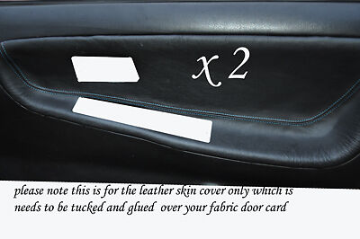 BLUE STITCH FITS NISSAN 200 SX S13 88-93 2 X DOOR CARD TRIM COVERS ONLY