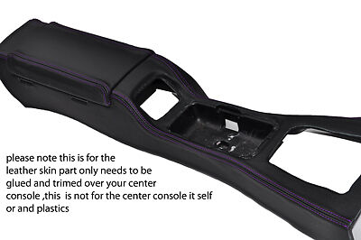 purple stitch FITS MAZDA MX5 MK1 MIATA 89-97 CENTRE CONSOLE & ARMREST COVERS