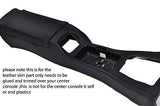 purple stitch FITS MAZDA MX5 MK1 MIATA 89-97 CENTRE CONSOLE & ARMREST COVERS