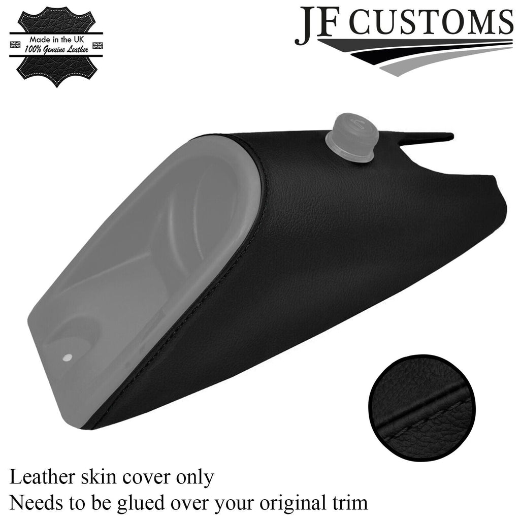 BLACK STITCH REAR CONSOLE CUP COVER FITS VAUXHALL OPEL VX220 SPEEDSTER 00-06
