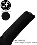 BLACK STITCH SUEDE HANDBRAKE HANDLE COVER FITS ALFA ROMEO 156 1998-2002