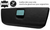 BLACK REAL LEATHER GLOVE BOX LID LEATHER COVER FOR MERCEDES ML W163 01-05