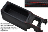 RED STITCH CENTRE CONSOLE TUNNEL SKIN COVER FITS MITSUBISHI FTO 1994-2001