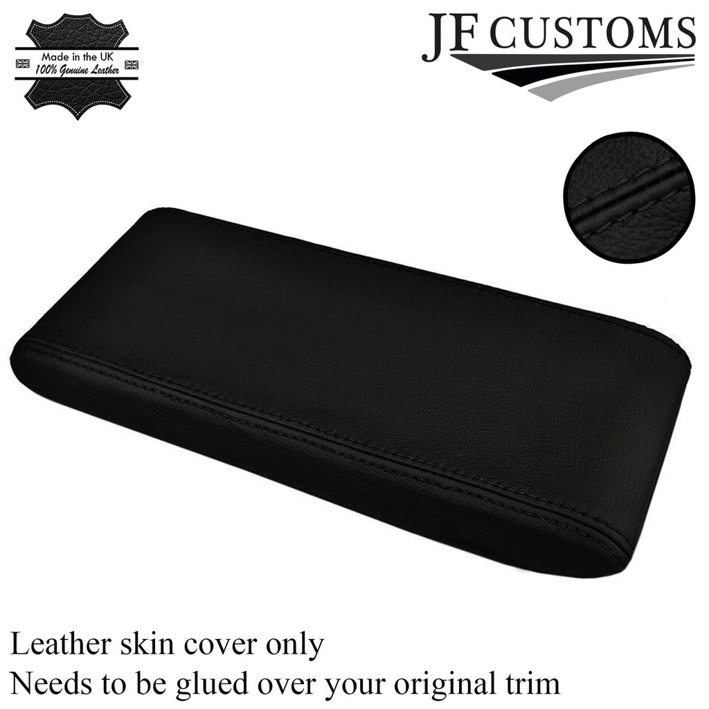 FITS PORSCHE 924 944 968 CONSOLE LID COVER BLACK LEATHER CUSTOM NEW MADE IN UK