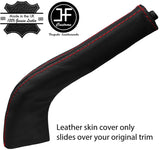 RED STITCH SLIM HANDBRAKE GAITER LEATHER COVER FITS CHRYSLER VOYAGER 2004-207
