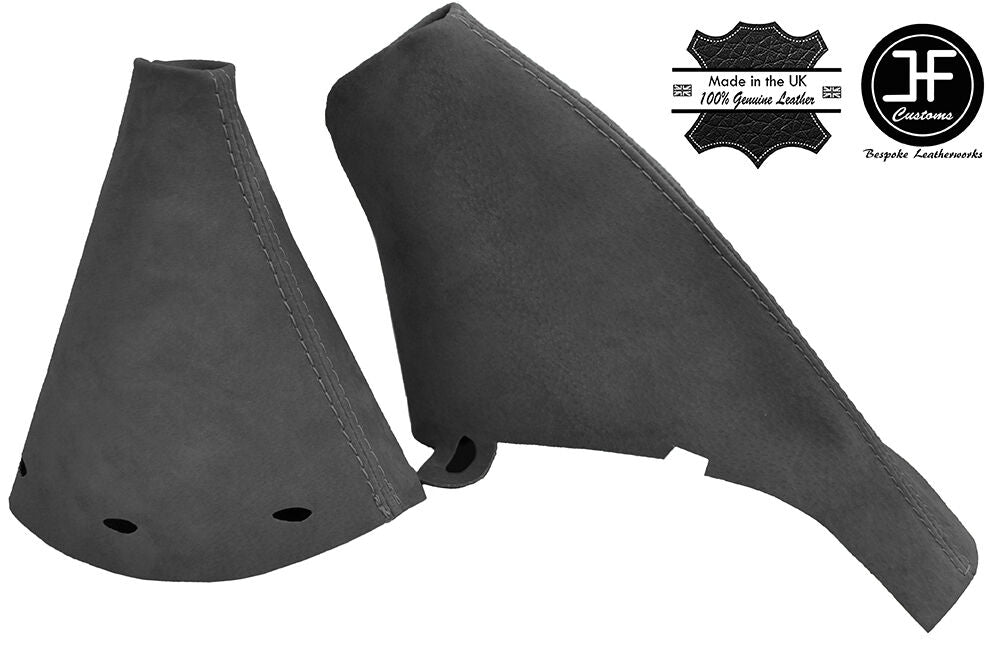 GRAPHITE SUEDE GEAR & HANDBRAKE GAITER FITS BMW MINI R50 R53 2001-2006